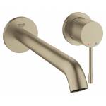 GROHE 19967EN1 Essence+ Смеситель для раковины на 2 отверстия, вынос 201 мм, настенный монтаж GROHE 19967EN1 Essence+ Смеситель для раковины на 2 отверстия, вынос 201 мм, настенный монтаж. Фото