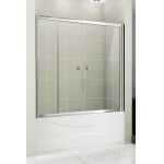 Шторка на ванну CEZARES Pratico PRATICO-VF-2-150/140-P-Cr Шторка на ванну CEZARES Pratico PRATICO-VF-2-150/140-P-Cr. Фото