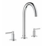 GROHE 20009003 Atrio New Смеситель двухвентильный для раковины на 3 отверстия, монтаж на бортик, размер M GROHE 20009003 Atrio New Смеситель двухвентильный для раковины на 3 отверстия, монтаж на бортик, размер M. Фото