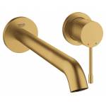 GROHE 19967GN1 Essence+ Смеситель для раковины на 2 отверстия, вынос 201 мм, настенный монтаж GROHE 19967GN1 Essence+ Смеситель для раковины на 2 отверстия, вынос 201 мм, настенный монтаж. Фото