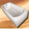 Ванна акриловая VAGNERPLAST Briana 170 VPBA170 BRI2X-01. Фото