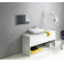 Смеситель для раковины Hansgrohe Logis 100, однорычажный, CoolStart, со сливным гарнитуром 71102000, хром. Фото
