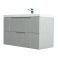 Тумба под раковину подвесная BELBAGNO VITTORIA-800-2C-SO-TB-P Toros Bianco. Фото