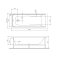 Каркас для ванны 170х70 см AM.PM Gem W90A-170-070W-R. Фото